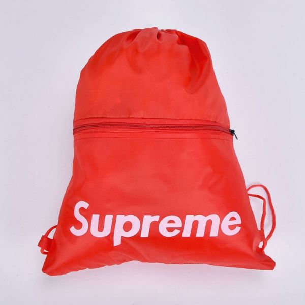 Backpack bag Supreme color red art 1364