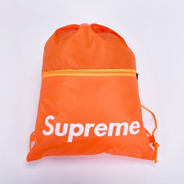 Backpack bag Supreme color orange art 1363